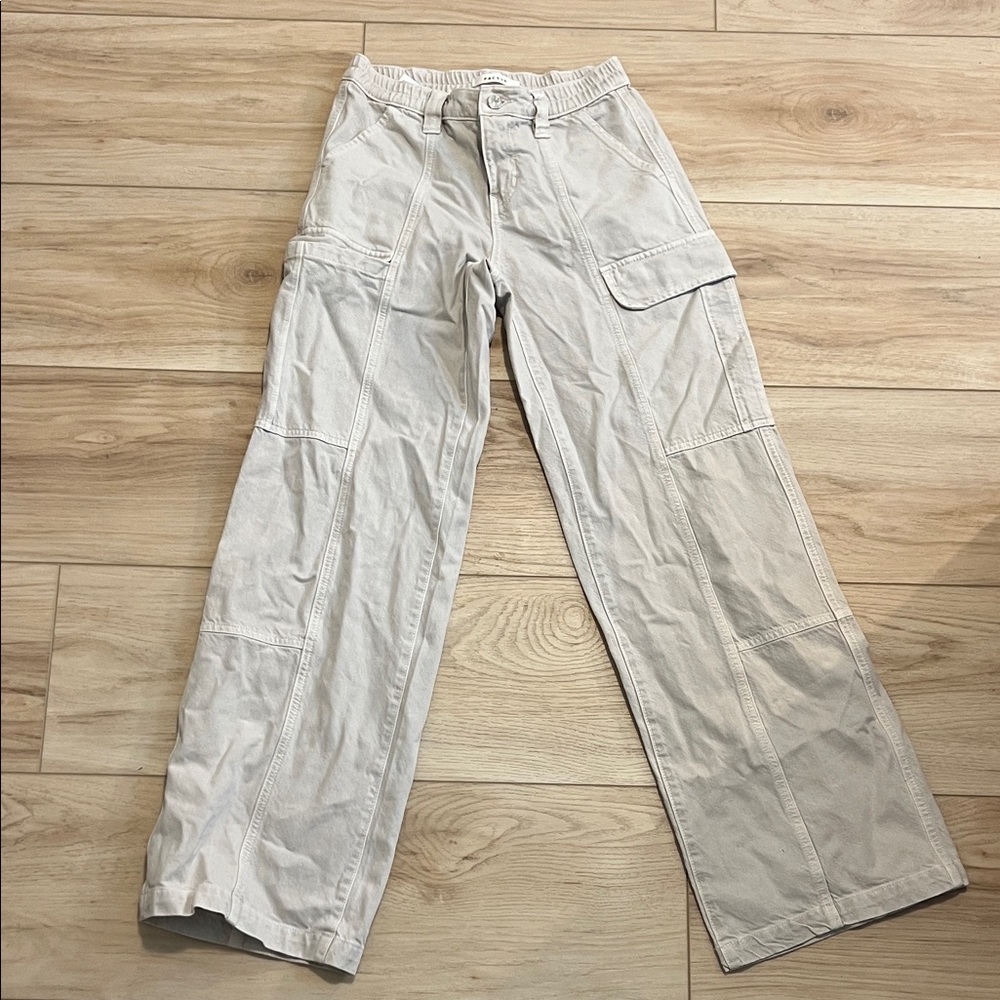 PacSun Women's Light Tan Cargo Pants